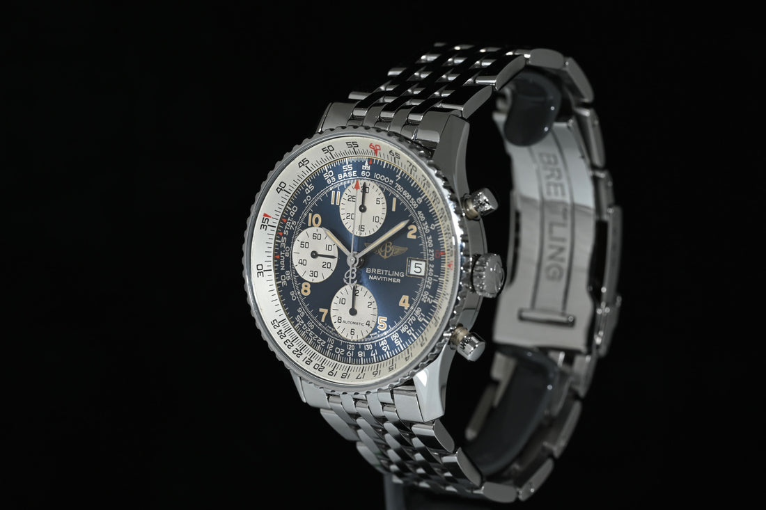 BREITLING | OLD NAVITIMER I Automatic Acciaio, 41 mm. Scatola e Garanzia, 1991 Ref. 81610