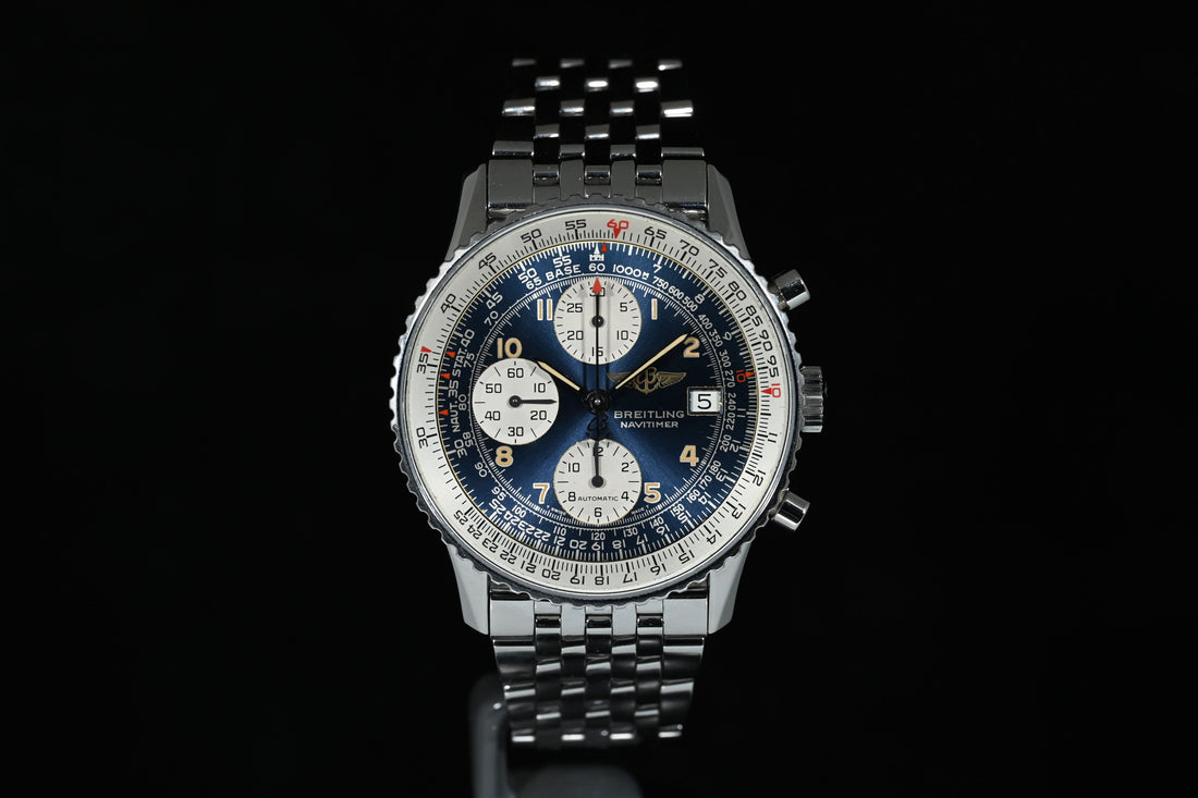 BREITLING | OLD NAVITIMER I Automatic Acciaio, 41 mm. Scatola e Garanzia, 1991 Ref. 81610