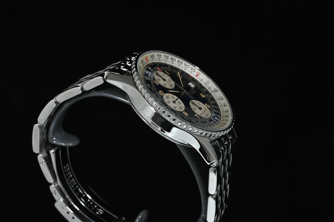 BREITLING | OLD NAVITIMER I Automatic Acciaio, 41 mm. Scatola e Garanzia, 1991 Ref. 81610