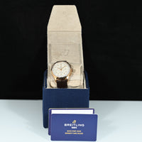 Breitling | PREMIER B09 CHRONOGRAPH 40 mm. oro rosso, carica manuale. Scatola e Garanzia Breitling 2022 | Nuovo