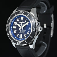 Breitling | Superocean 42 Blue ring Ref. A17364 Scatola e Garanzia Breitling 2011 Acciaio