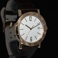 BULGARI | Bvlgari Bvlgari Automatic, 38 mm. 18 kt pink gold. BVLGARI Box and Papers, October 2024 | NEW