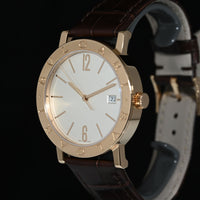 BULGARI | Bvlgari Bvlgari Automatic, 38 mm. 18 kt pink gold. BVLGARI Box and Papers, October 2024 | NEW