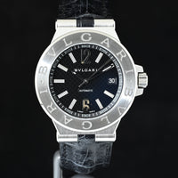 BVLGARI | DIAGONO 40 Automatic Date, Steel, 40 mm. Ref. DG 40 S Bulgari box