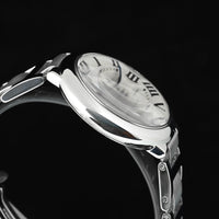 CARTIER | BALLON BLEU de Cartier, 36 mm., Quarzo, Acciaio | Scatola e Garanzia Cartier, 2009