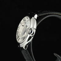 CARTIER | BALLON BLEU DE CARTIER 36 mm, Steel. Cartier Box and Paper, 2017