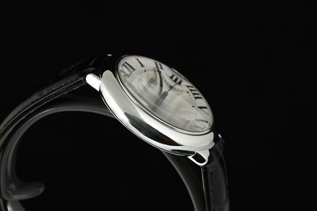 CARTIER | BALLON BLEU DE CARTIER 36 mm, Steel. Cartier Box and Paper, 2017