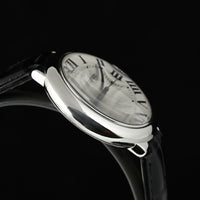 CARTIER | BALLON BLEU DE CARTIER 36 mm, Steel. Cartier Box and Paper, 2017