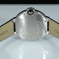 CARTIER | BALLON BLEU DE CARTIER 36 mm, Steel. Cartier Box and Paper, 2017