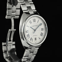 CARTIER | CLÉ De Cartier, 40 mm., Automatic, Steel. Ref. WSCL0007