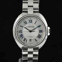 CARTIER | CLÉ De Cartier, 40 mm., Automatic, Steel. Ref. WSCL0007