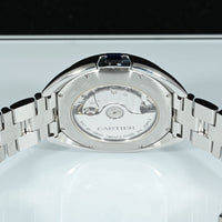 CARTIER | CLÉ De Cartier, 40 mm., Automatic, Steel. Ref. WSCL0007