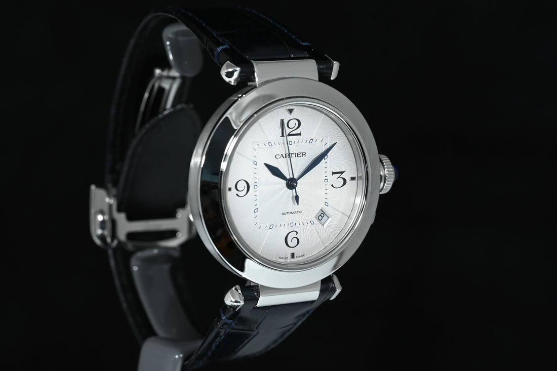 CARTIER | PASHA de Cartier Automatic Date 41 mm. Steel Ref. WSPA0010 Cartier 2021 guarantee
