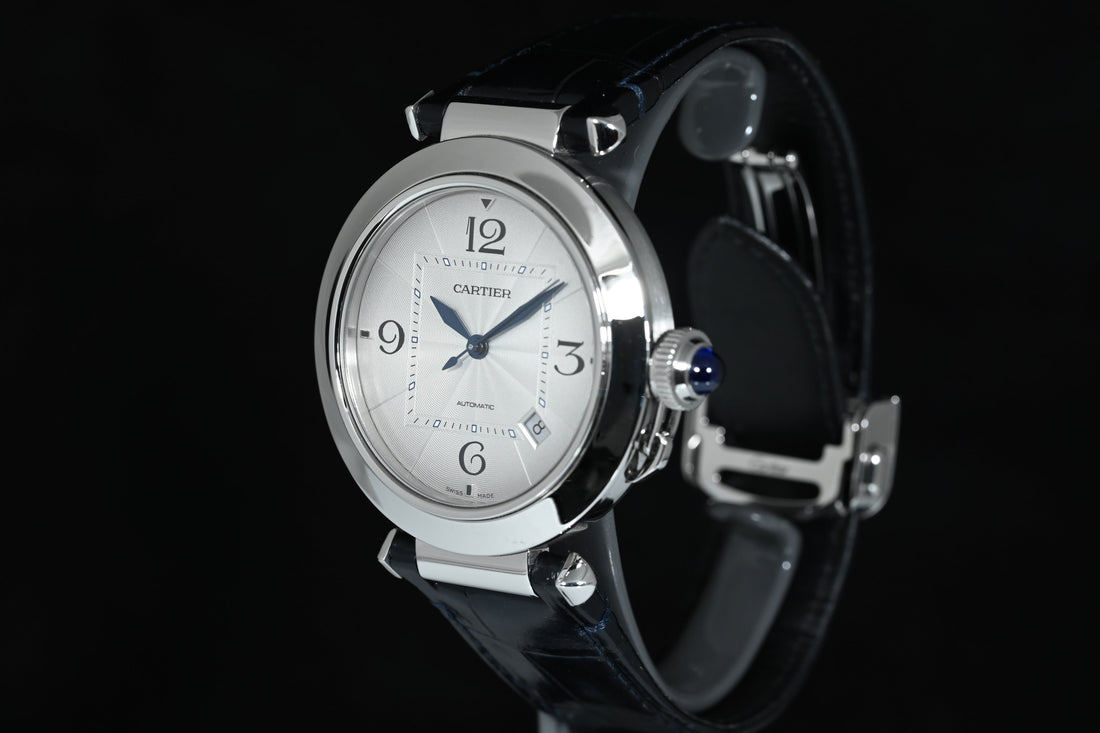 CARTIER | PASHA de Cartier Automatic Date 41 mm. Steel Ref. WSPA0010 Cartier 2021 guarantee