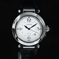 CARTIER | PASHA de Cartier Automatic Date 41 mm. Steel Ref. WSPA0010 Cartier 2021 guarantee