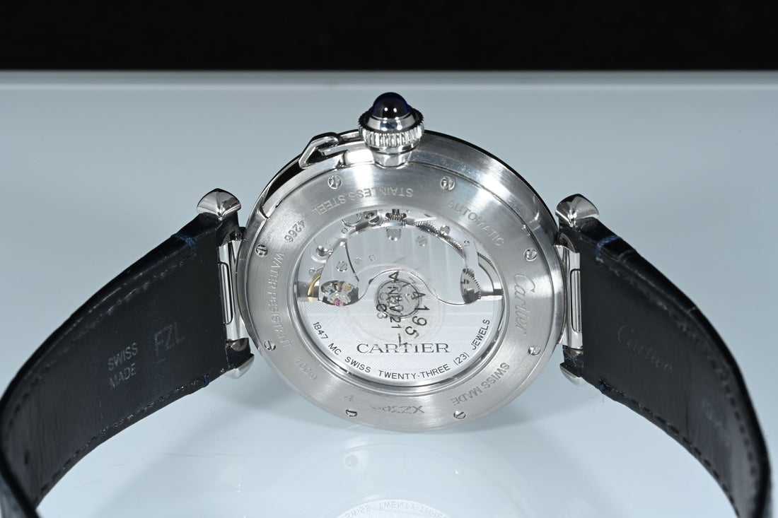 CARTIER | PASHA de Cartier Automatic Date 41 mm. Steel Ref. WSPA0010 Cartier 2021 guarantee