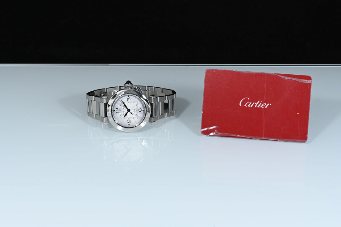 CARTIER | PASHA de Cartier Automatic 35 mm. Steel Ref. WSPA0013 Cartier 2021 guarantee