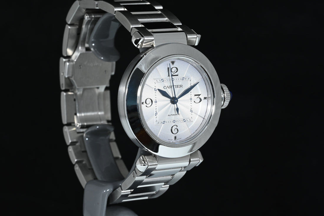 CARTIER | PASHA de Cartier Automatic 35 mm. Steel Ref. WSPA0013 Cartier 2021 guarantee