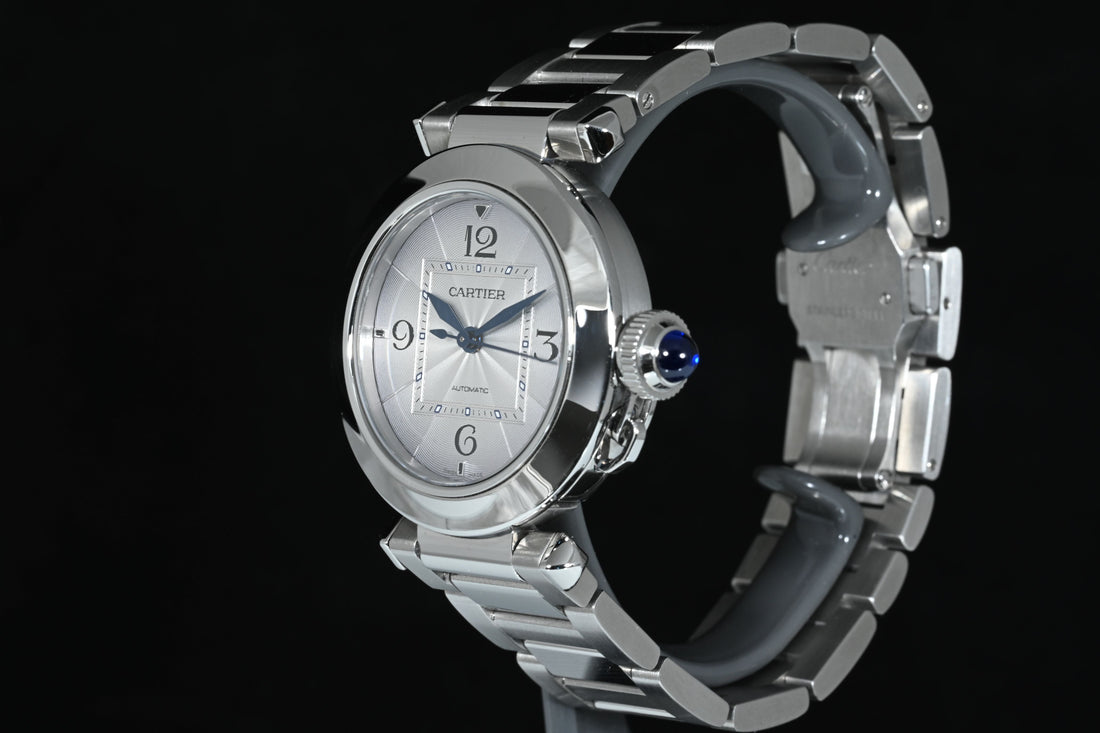 CARTIER | PASHA de Cartier Automatic 35 mm. Steel Ref. WSPA0013 Cartier 2021 guarantee