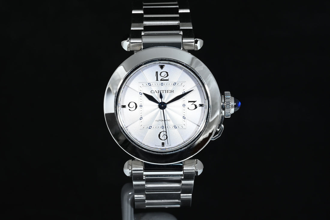CARTIER | PASHA de Cartier Automatic 35 mm. Steel Ref. WSPA0013 Cartier 2021 guarantee