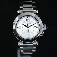 CARTIER | PASHA de Cartier Automatic 35 mm. Steel Ref. WSPA0013 Cartier 2021 guarantee