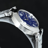 CARTIER | PASHA C Automatic Date 35 mm. Ref. 2475, Steel