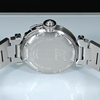 CARTIER | PASHA C Automatic Date 35 mm. Ref. 2475, Steel