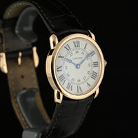 CARTIER | RONDE LOUIS de Cartier Ref. W6800151 Oro giallo 18 Kt. 29 mm. Quarzo Lady