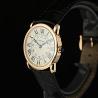 CARTIER | RONDE LOUIS de Cartier Ref. W6800151 Oro giallo 18 Kt. 29 mm. Quarzo Lady