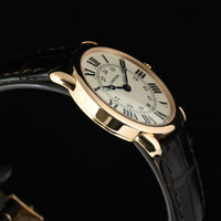 CARTIER | RONDE LOUIS de Cartier Ref. W6800151 Oro giallo 18 Kt. 29 mm. Quarzo Lady