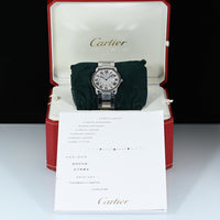 CARTIER | RONDE SOLO de Cartier Ref. W6701005 Cartier Box and Warranty, 2015, Quartz, 36 mm. Steel