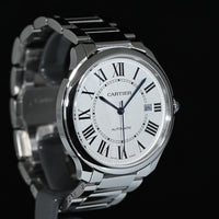 CARTIER | RONDE MUST de Cartier Ref. WSRN0035 Acciaio, Automatico, 40 mm. Scatola e Garanzia Cartier, 2023