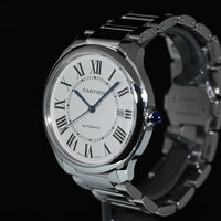 CARTIER | RONDE MUST de Cartier Ref. WSRN0035 Acciaio, Automatico, 40 mm. Scatola e Garanzia Cartier, 2023