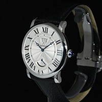 CARTIER | ROTONDE de Cartier Calendar & Power reserve Ref. W1556369 3749 Acciaio 40 mm Scatola e Garanzia Cartier, 2015