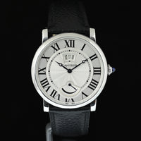 CARTIER | ROTONDE de Cartier Calendar & Power reserve Ref. W1556369 3749 Acciaio 40 mm Scatola e Garanzia Cartier, 2015