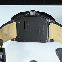 CARTIER | SANTOS 100 XL Black PVD Automatic Box and Cartier Warranty, 2010 Ref. W020010 / 2656