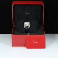 CARTIER | SANTOS-DUMONT, Steel/Quartz | Ref. WSSA0023 Cartier Box and Paper 2020