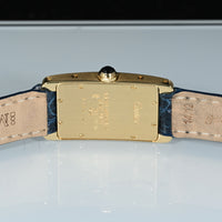 CARTIER | Tank Americaine 18 Kt Yellow Gold. Ref 1710 Cartier Box and Paper, 1996