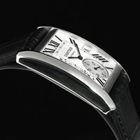 CARTIER | TANK MC Acciaio, Automatico Ref. W5330003 Scatola e Garanzia Cartier, 2018