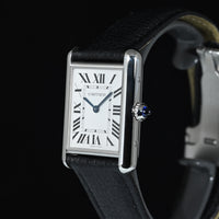 CARTIER | TANK MUST Steel, Quartz, Large model, Ref. WSTA0059 Cartier Box and Papers, 2022