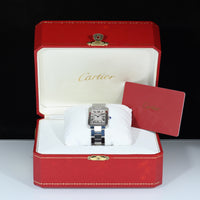 CARTIER | TANK SOLO Steel, Quartz Ref. W5200013 Cartier box and papers, 2016