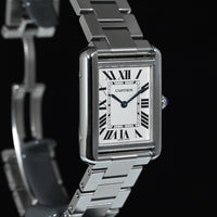 CARTIER | TANK SOLO Steel, Quartz Ref. W5200013 Cartier box and papers, 2016