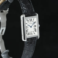 CARTIER | TANK SOLO Steel, Quartz Ref. W5200005 Cartier Box and Papers, 2010