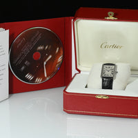 CARTIER | TANK SOLO Steel, Quartz Ref. W5200003 Cartier Box and Papers, 2010