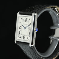 CARTIER | TANK SOLO Steel, Quartz Ref. W5200003 Cartier Box and Papers, 2010