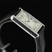 CARTIER | TANK SOLO Steel, Quartz Ref. W5200003 Cartier Box and Papers, 2010