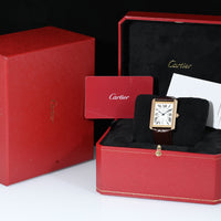 CARTIER | TANK SOLO XL Oro rosa 18 Kt., Automatico Ref. W5200026 Scatola e Garanzia Cartier, 2023