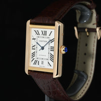 CARTIER | TANK SOLO XL Oro rosa 18 Kt., Automatico Ref. W5200026 Scatola e Garanzia Cartier, 2023
