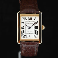 CARTIER | TANK SOLO XL Oro rosa 18 Kt., Automatico Ref. W5200026 Scatola e Garanzia Cartier, 2023