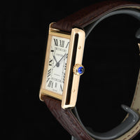 CARTIER | TANK SOLO XL Oro rosa 18 Kt., Automatico Ref. W5200026 Scatola e Garanzia Cartier, 2023